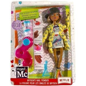 Project MC2 Doll Bryden Bandweth Experiment Nail Powder‎ Playset Rare 2017 New